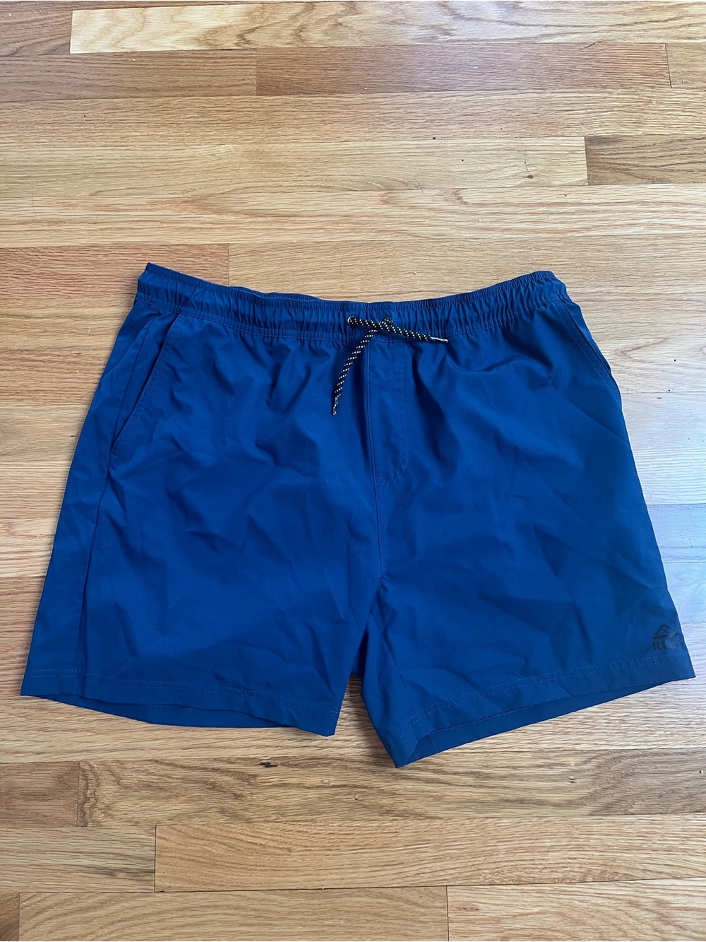 Reef Men's Royal Blue Shorts with Contrast Drawstring